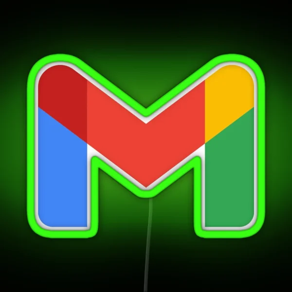 Gmail New Logo 2020 RGB Neon Sign