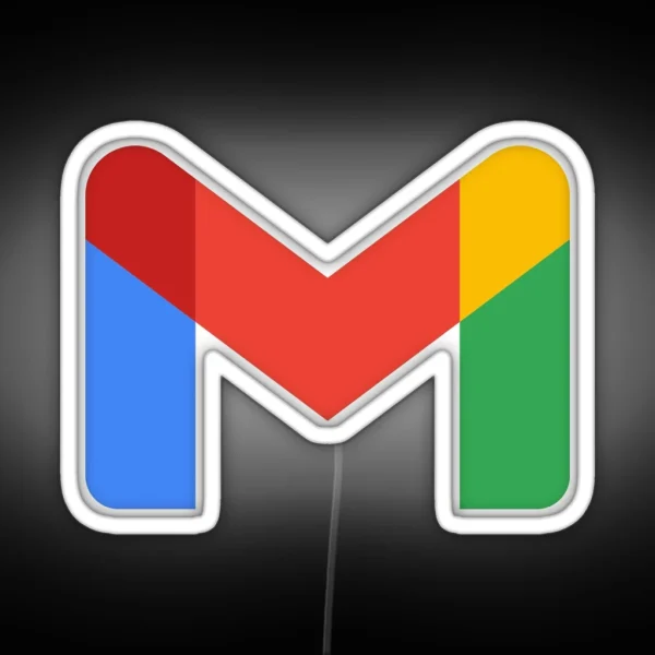 Gmail New Logo 2020 RGB Neon Sign