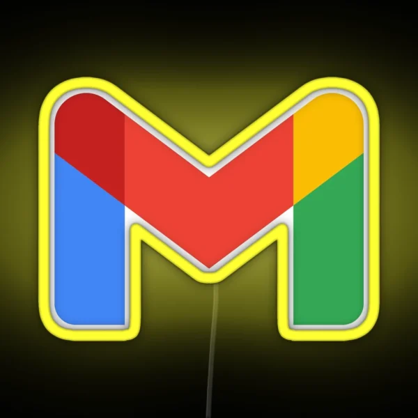Gmail New Logo 2020 RGB Neon Sign