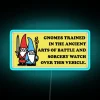 Fantasy Sorcery Wizard Bumper Neon Sign Brings Magic Protection Online