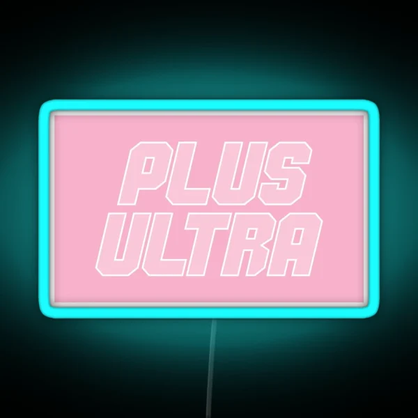 Go Beyond Millennial Pink RGB Neon Sign