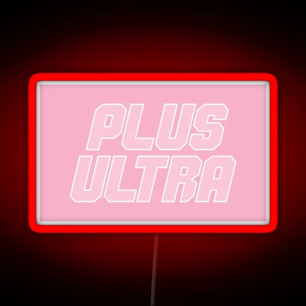 Go Beyond Millennial Pink RGB Neon Sign