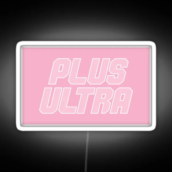 Go Beyond Millennial Pink RGB Neon Sign