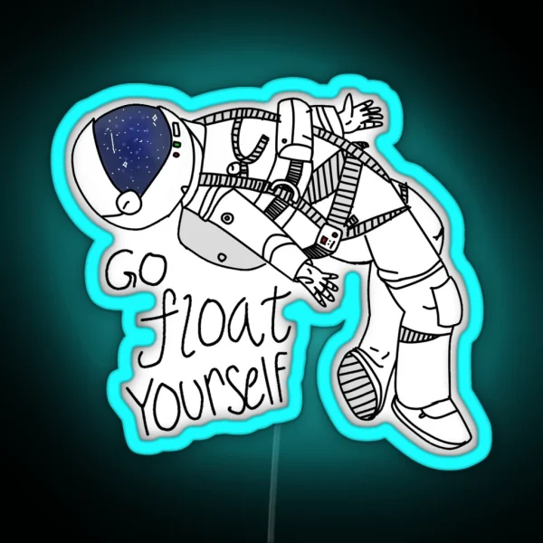 Go Float Yourself RGB Neon Sign