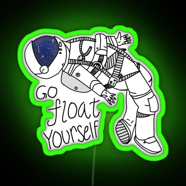 Go Float Yourself RGB Neon Sign