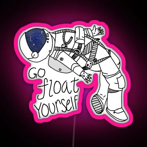 Go Float Yourself RGB Neon Sign