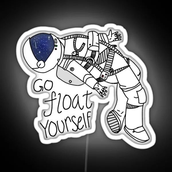Go Float Yourself RGB Neon Sign