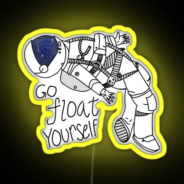 Go Float Yourself RGB Neon Sign