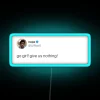 RGB Neon Sign - Motivational Lil Nas X Inspired Wall Decor