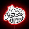Encourage Adventure and Connection with Vibrant Outdoor Motivational Sign