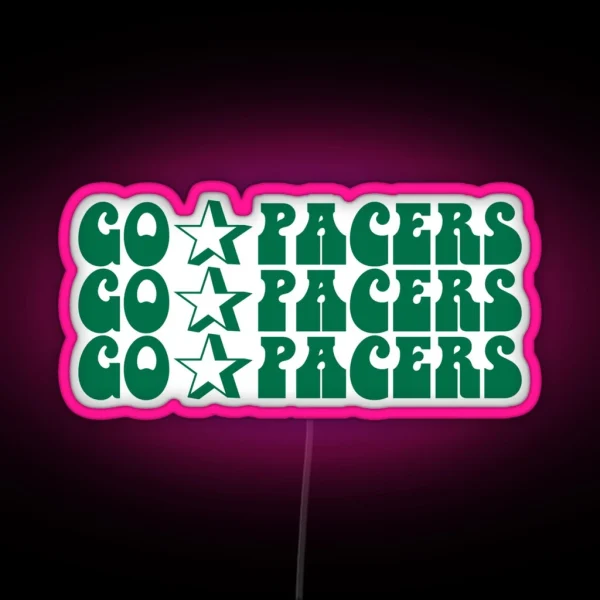 Go Pacers RGB Neon Sign