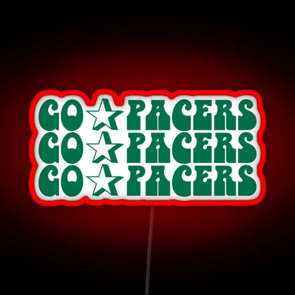 Go Pacers RGB Neon Sign