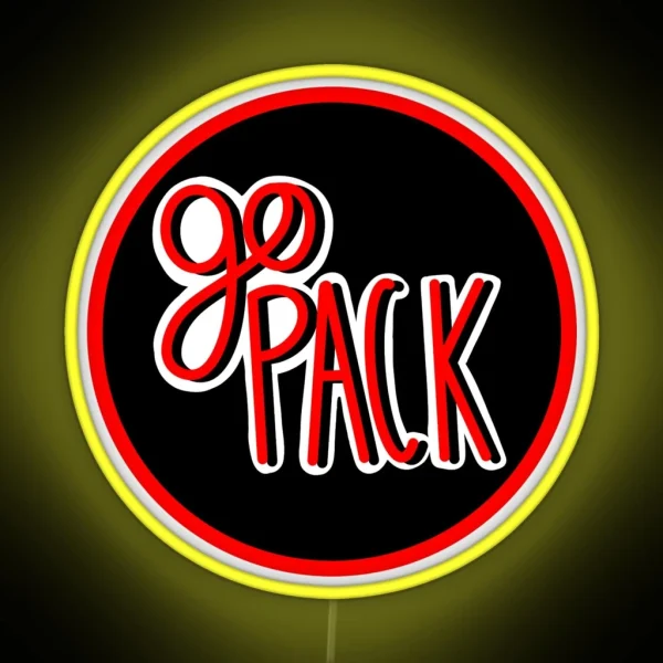 Go Pack Led RGB Neon Sign