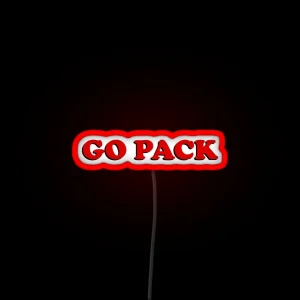 Go Pack RGB Neon Sign