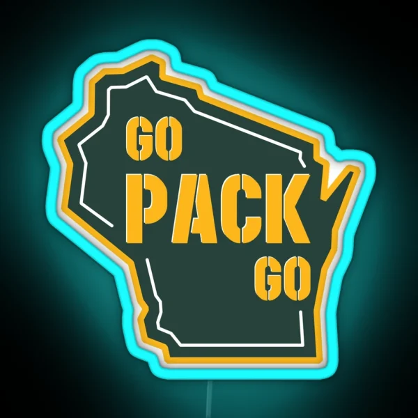 Go Pack RGB Neon Sign