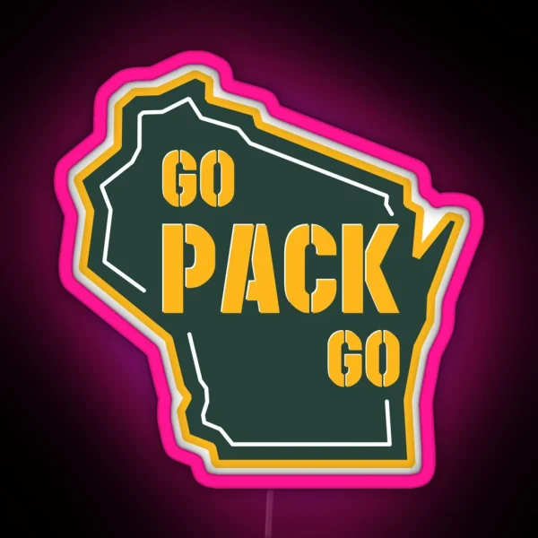 Go Pack RGB Neon Sign