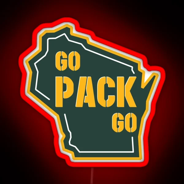 Go Pack RGB Neon Sign
