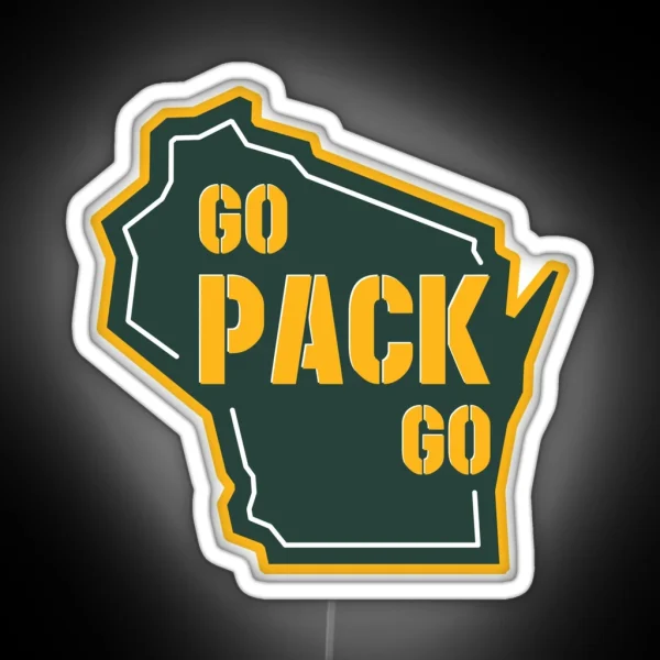 Go Pack RGB Neon Sign