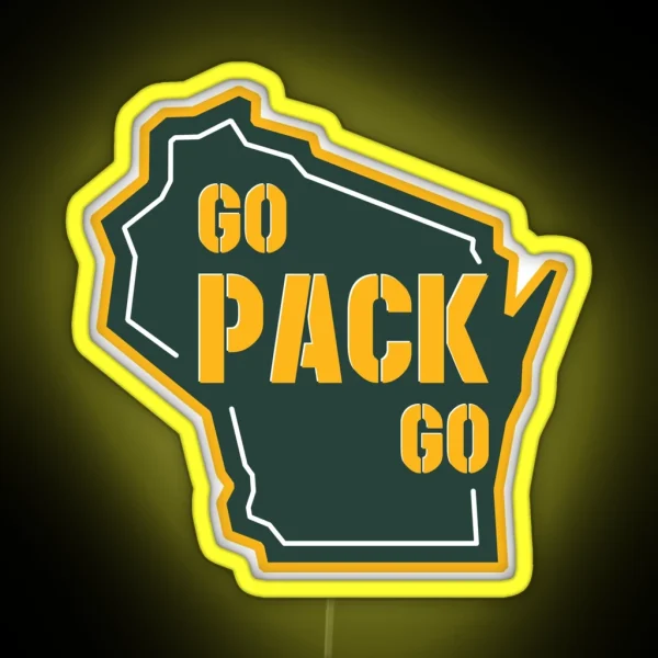 Go Pack RGB Neon Sign