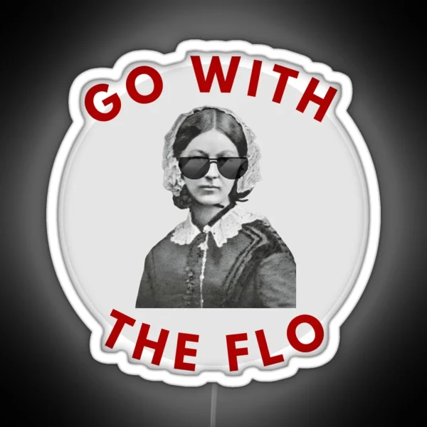 Go With The Flo RGB Neon Sign