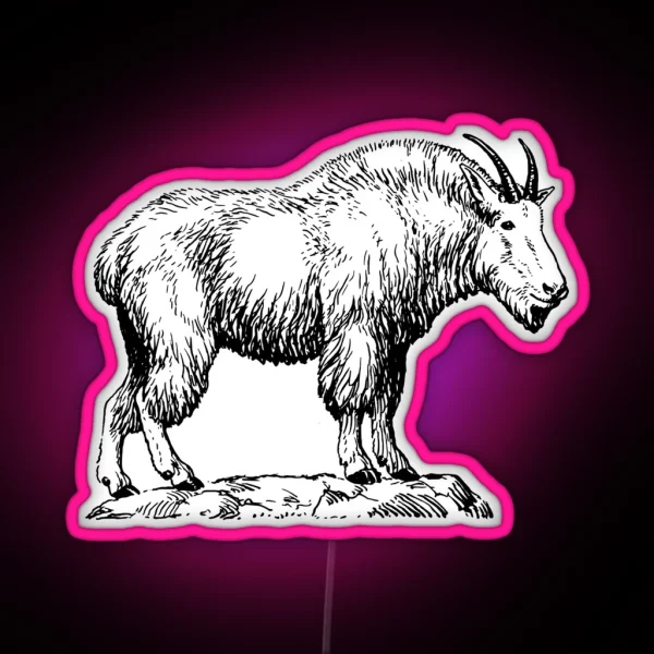Goat RGB Neon Sign