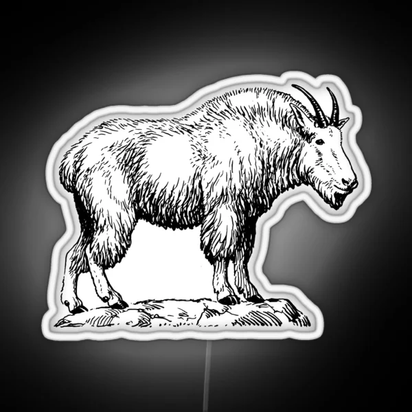 Goat RGB Neon Sign