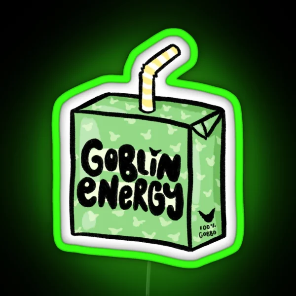 Goblin Energy FRESH RGB Neon Sign