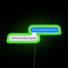 Faithful Home Decor with Inspirational God is Good Neon Sign