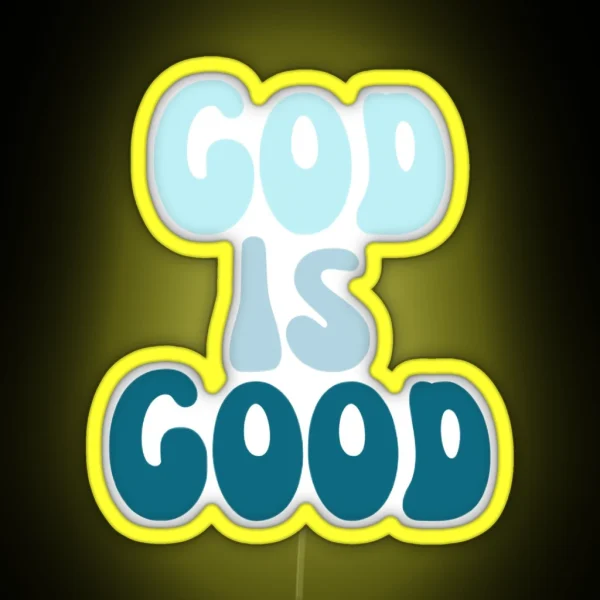 God Is Good Led Phone Case Ect RGB Neon Sign