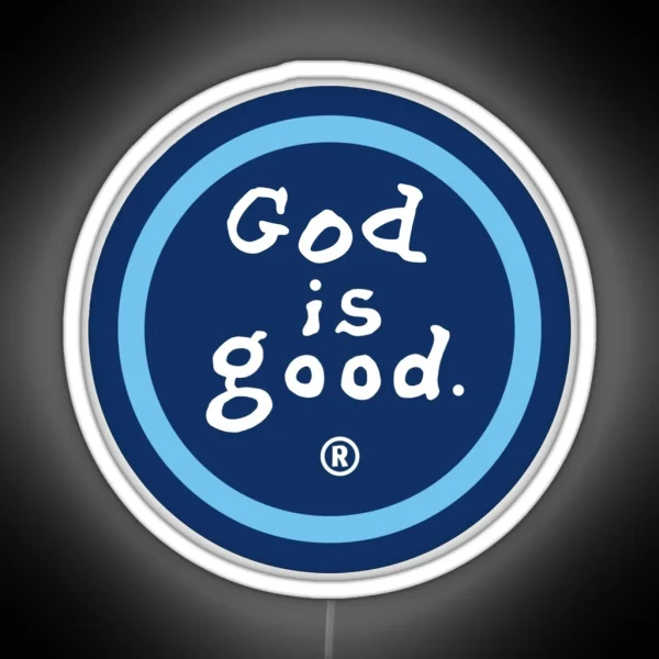God Is Good Life Is Good RGB Neon Sign