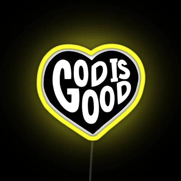 God Is Good RGB Neon Sign