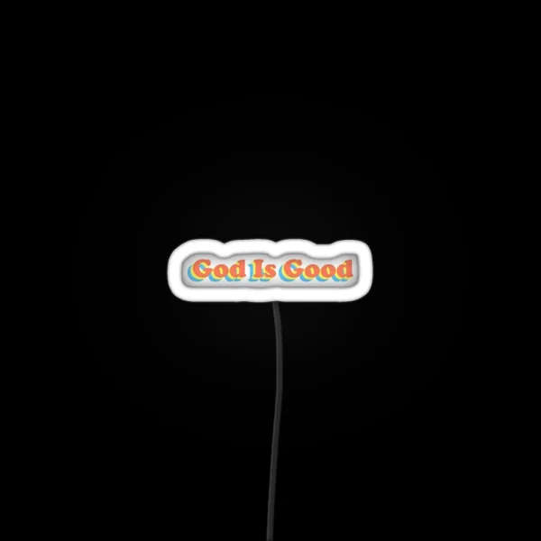 God Is Good RGB Neon Sign