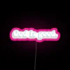 Modern Colorful Christian Home Decor God is Good RGB Sign