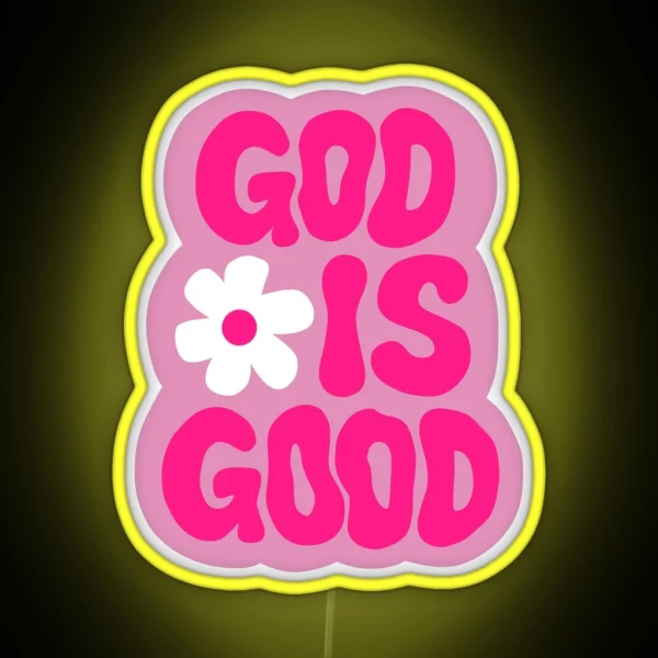 God Is Good RGB Neon Sign