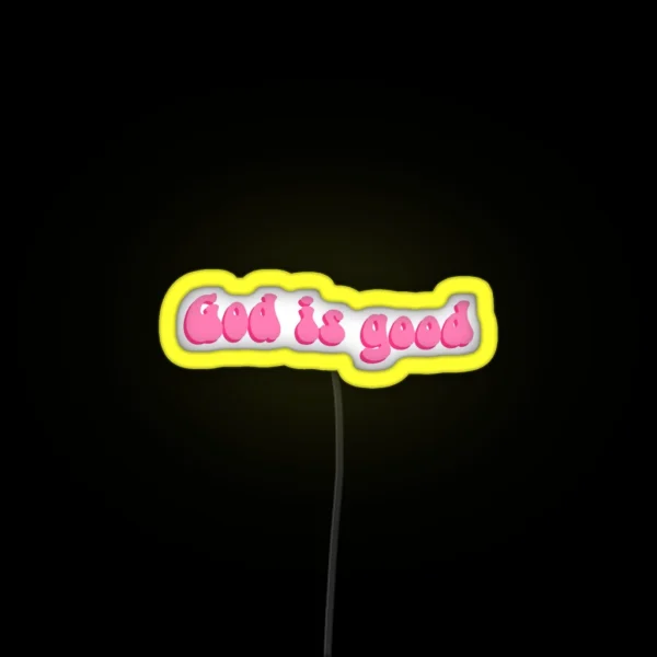 God Is Good RGB Neon Sign