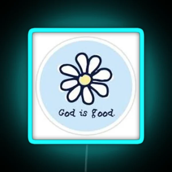 God Is Good RGB Neon Sign
