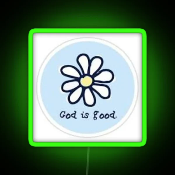 God Is Good RGB Neon Sign