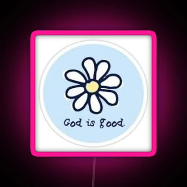 God Is Good RGB Neon Sign