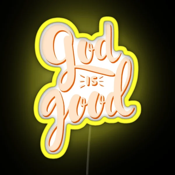 God Is Good RGB Neon Sign