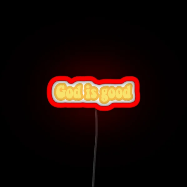 God Is Good RGB Neon Sign