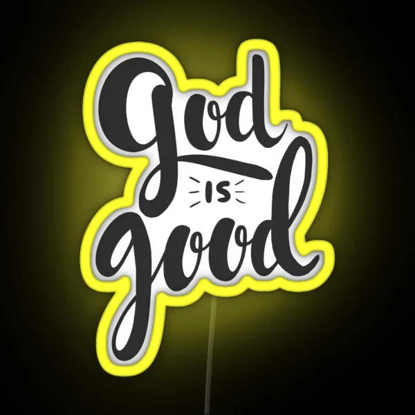 God Is Good RGB Neon Sign