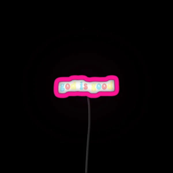 God Is Good RGB Neon Sign
