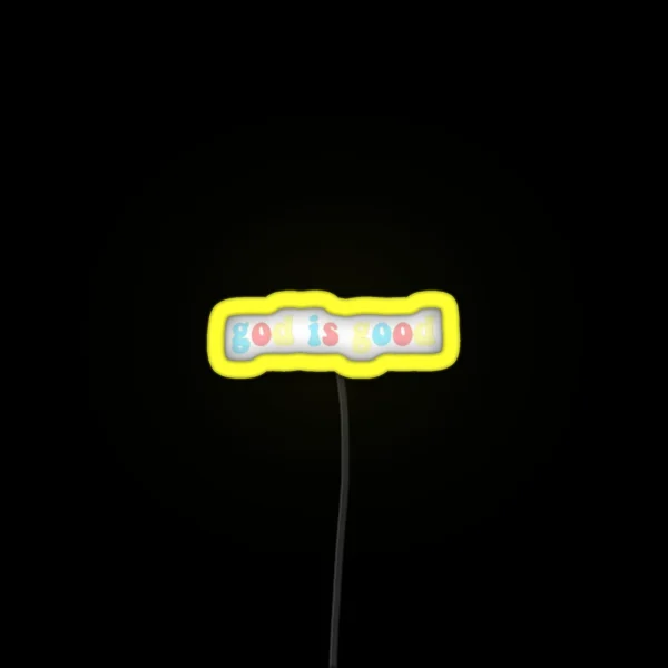 God Is Good RGB Neon Sign