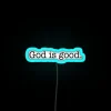 RGB Color Changing Neon Sign Featuring Inspirational Message of Faith and Hope