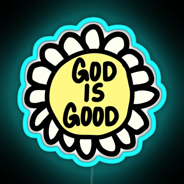 God Is Good RGB Neon Sign