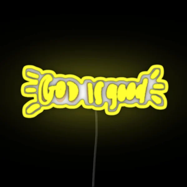 God Is Good RGB Neon Sign