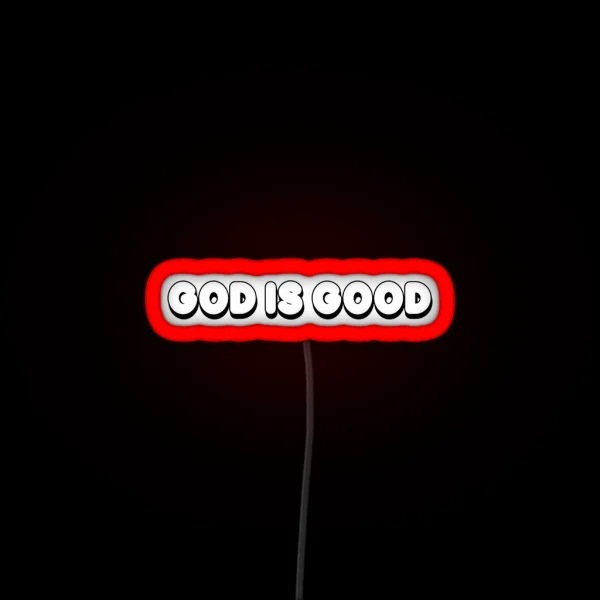 God Is Good RGB Neon Sign