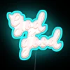 Faithful Decorations with Vibrant RGB LED Neon Sign God is Good
