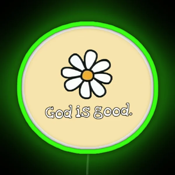 God Is Good RGB Neon Sign