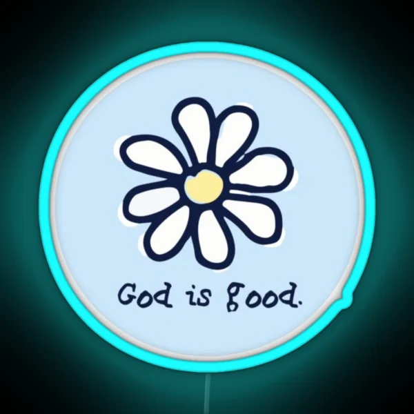 God Is Good RGB Neon Sign